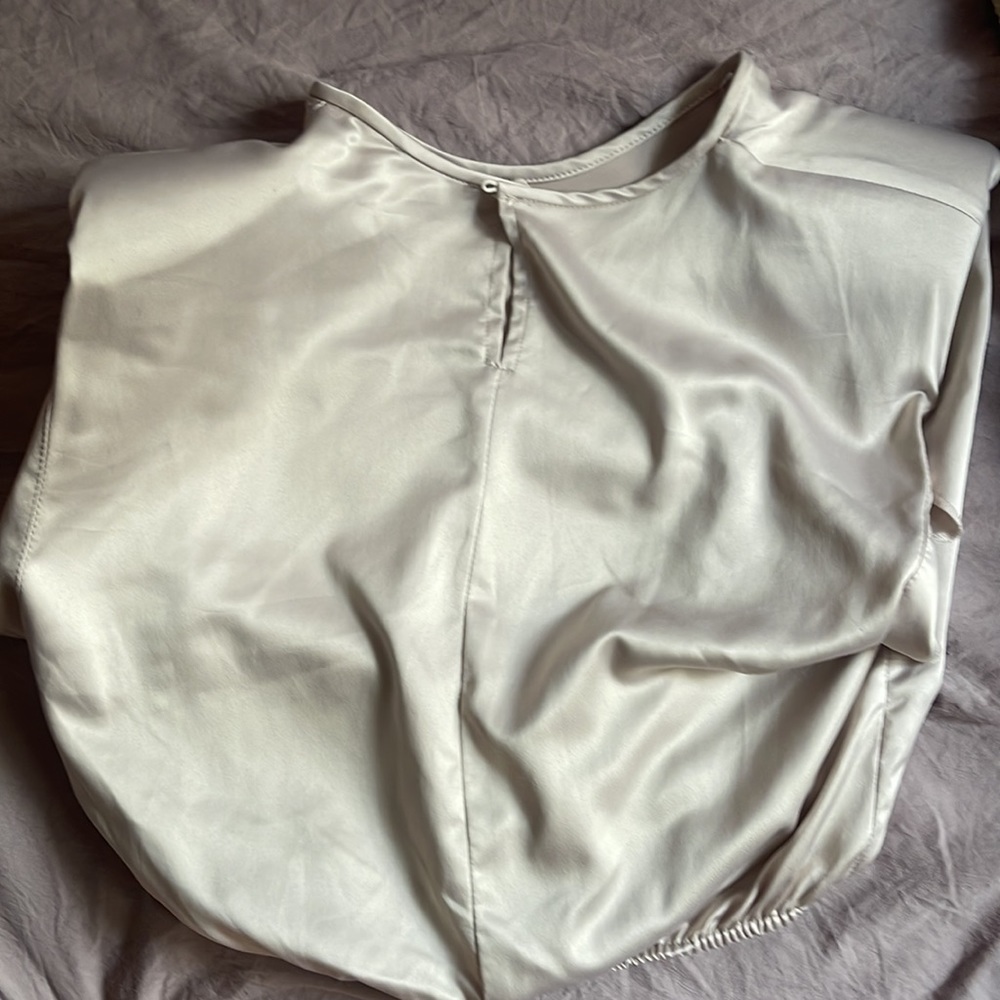 Brand New Zara Silk Crop Top - Picture 3 of 3